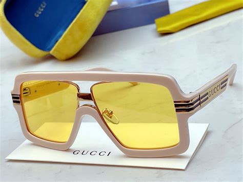 fake gucci sunglasses white|gucci sunglasses copy.